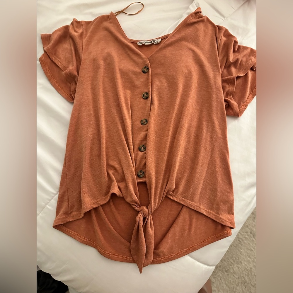hippie rose top size s